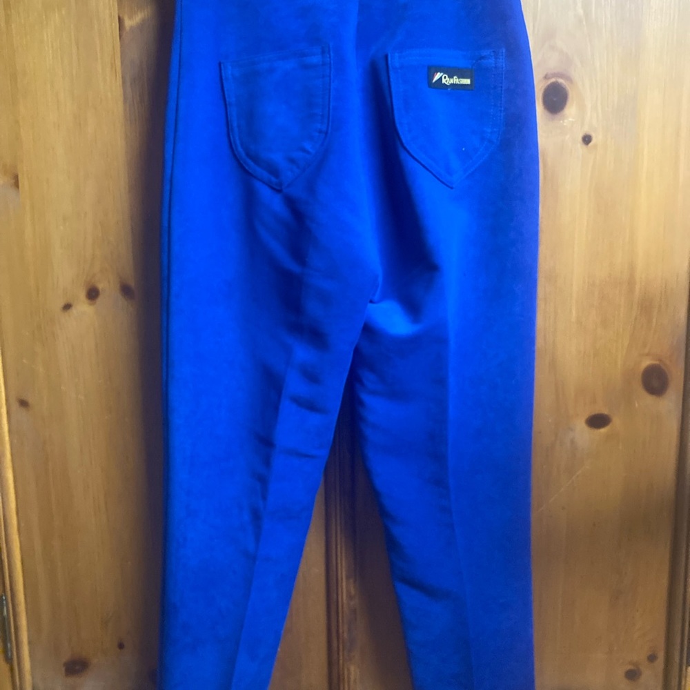 Blue Suede Pants - Picture 4 of 7